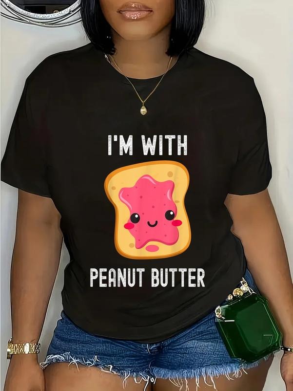 cotton Funny Peanut Butter Jelly Matching Couples His & Hers T-Shirt casual Fashion graphic tees women Hoodie, Sweatshirt
