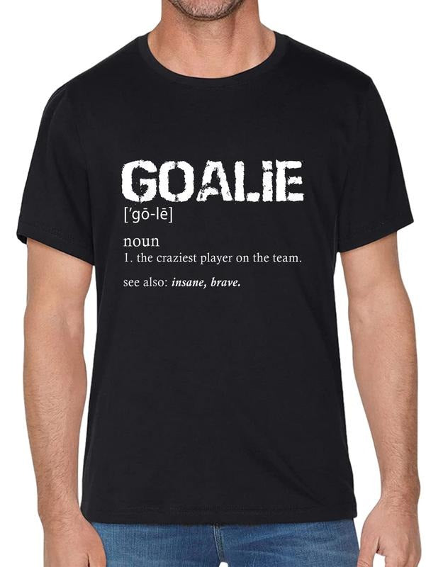 cotton Goalie Definition Soccer Goalie T-Shirt casual Fashion graphic tees women Hoodie, Sweatshirt | UrbanDripWear.com