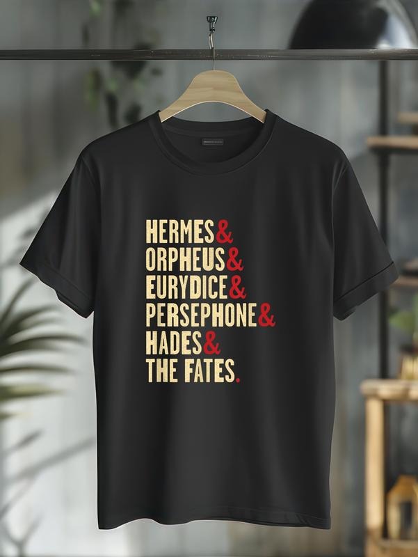 cotton Hades & Persephone & Orpheus & Eurydice - Greek Mythology T-Shirt casual Fashion graphic tees for women Hoodie,...