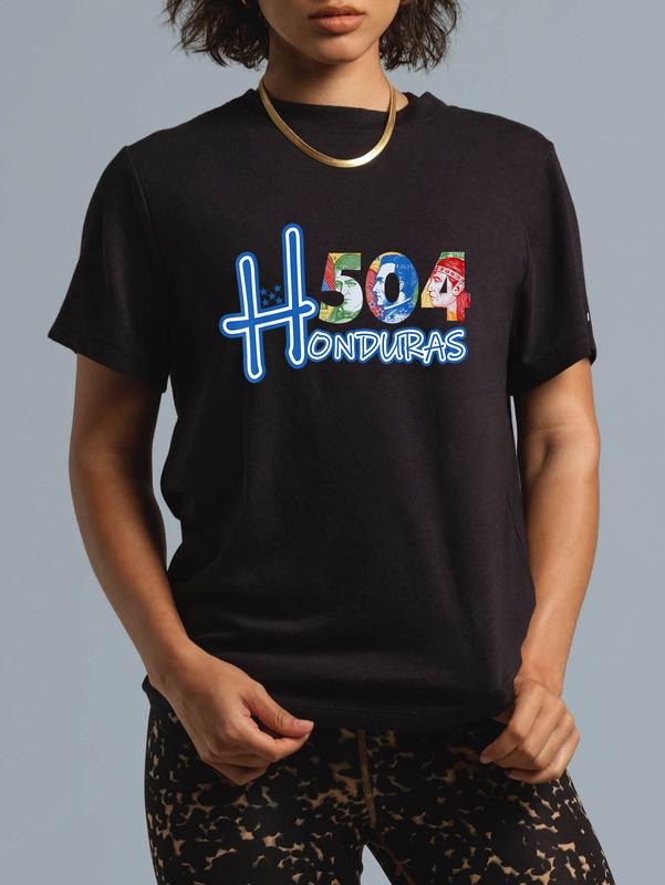 cotton Honduras 504 T-Shirt casual Fashion graphic tees for women Hoodie, Sweatshirt | UrbanDripWear.com