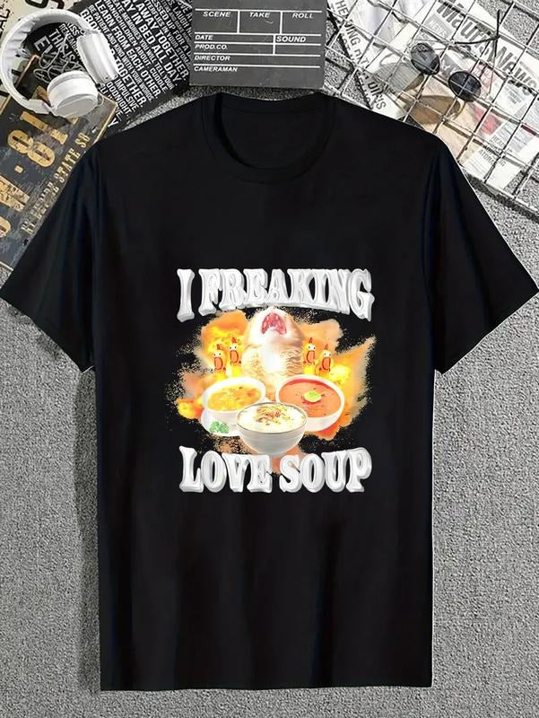 cotton I Freaking Love Soup Kitten T-Shirt casual Fashion graphic tees for women Hoodie, Sweatshirt | UrbanDripWear.com