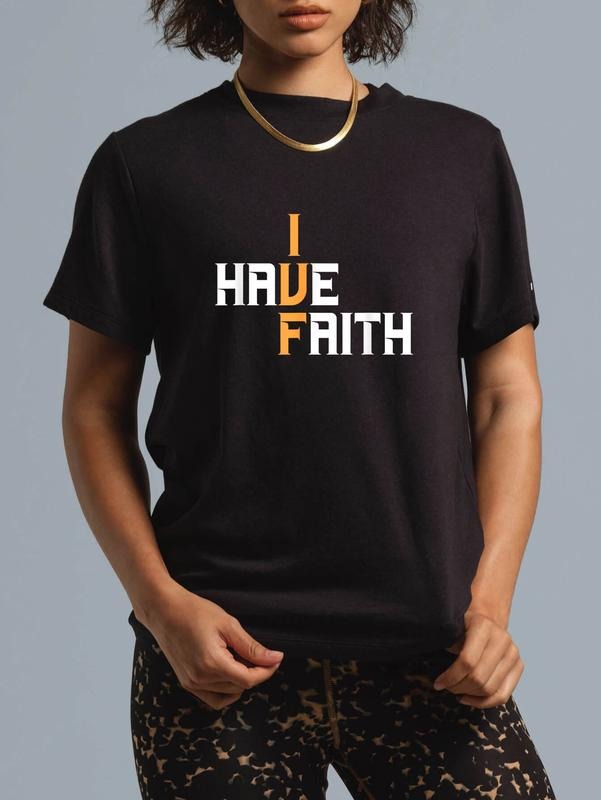 cotton IVF I Have Faith IVF Mom IVF Dad Transfer Day T-Shirt casual Fashion graphic tees women Hoodie, Sweatshirt