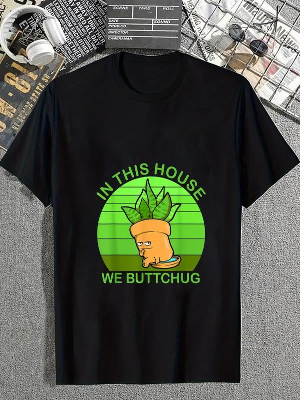 cotton In This House We Buttchug Apparel T-Shirt casual Fashion graphic tees for women Hoodie, Sweatshirt | UrbanDripWear.com