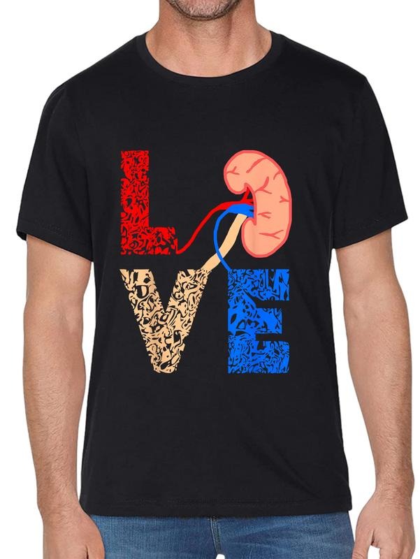 cotton Kidney organ donation dialysis patients nephrology urology T-Shirt casual Fashion graphic tees women Hoodie,...