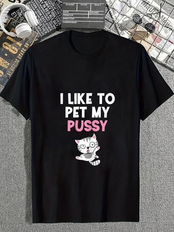 cotton Like To Pet My | Naughty Kinky Innuendo Meme T-Shirt T-Shirt casual Fashion graphic tees for women Hoodie, Sweatshirt