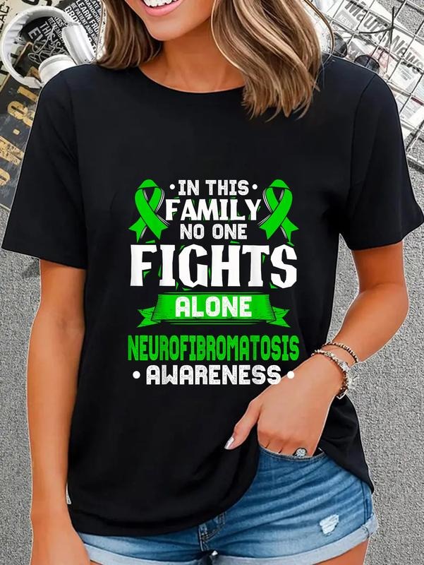 cotton NF T Shirt - Neurofibromatosis Awareness T-Shirt T-Shirt casual Fashion graphic tees Hoodie, Sweatshirt