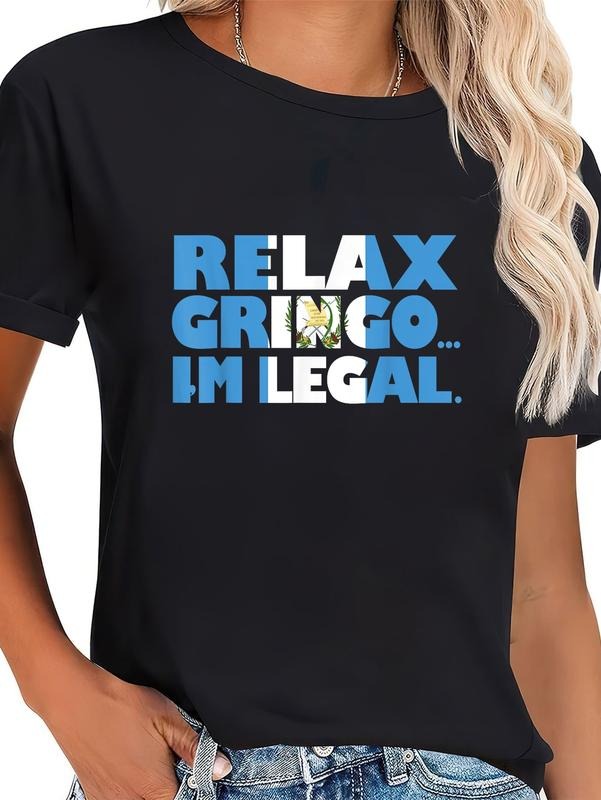 cotton Relax Gringo I'm Legal Funny Guatemalan Immigrant T-Shirt casual Fashion graphic tees for women Hoodie, Sweatshirt