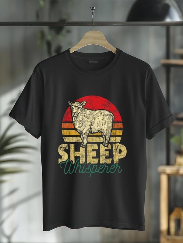 cotton Sheep Whisperer - Flock Herd Farmer Homestead T-Shirt casual Fashion graphic tees for women Hoodie, Sweatshirt