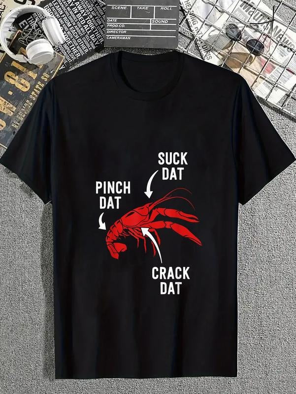 cotton Suck Heads Pinch Tails Funny Crawfish Boil Seafood Cajun T-Shirt casual Fashion graphic tees for women Hoodie,...