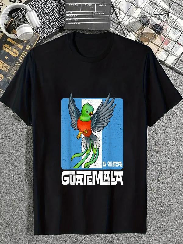 cotton Tipico Guatemala Quetzal Chapin Maya Antigua Guatemalan T-Shirt casual Fashion graphic tees for women Hoodie,...