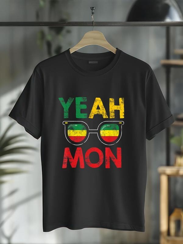 cotton Yeah Mon Jamaican Vacation Jamaica Reggae T-Shirt casual Fashion graphic tees women Hoodie, Sweatshirt