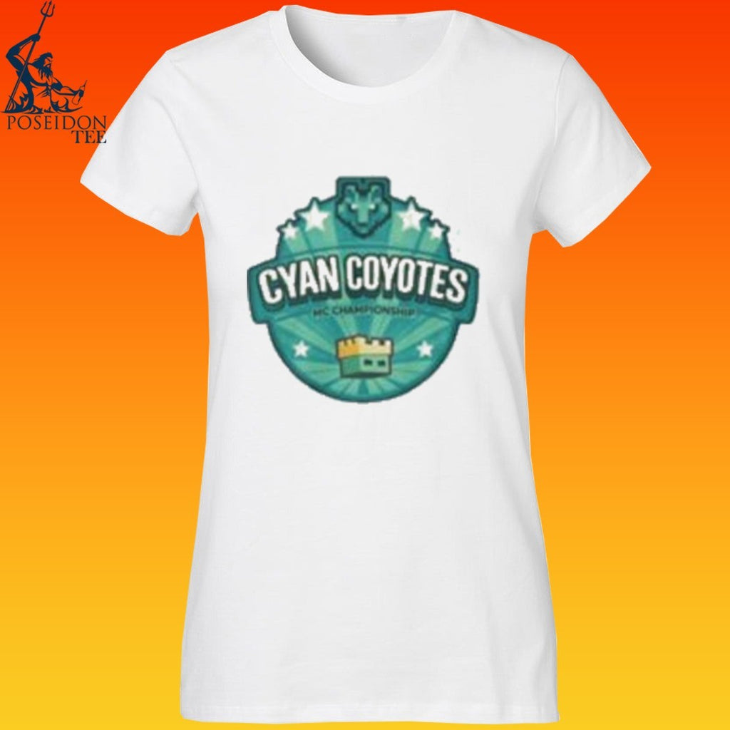 Cyan Coyotes MC Championship T-shirt