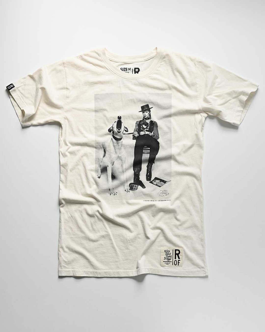 David Bowie Diamond Dogs Photo White Tee