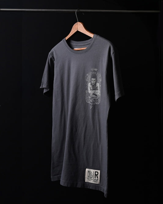 Davie Bowie 1974 Diamond Dogs Vintage Grey Tee