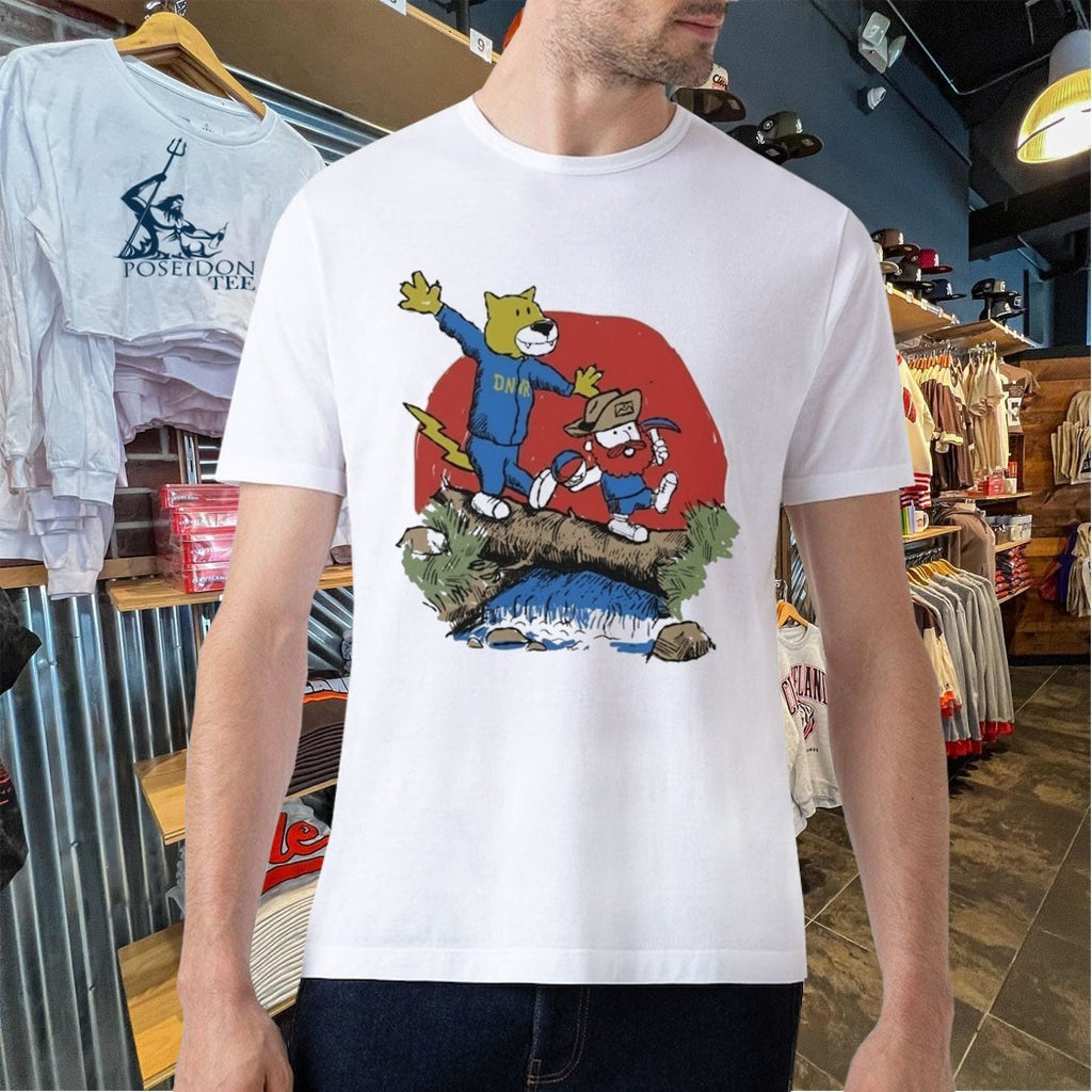 Denver Nuggets Dnvr Cartoon Friends T-shirt