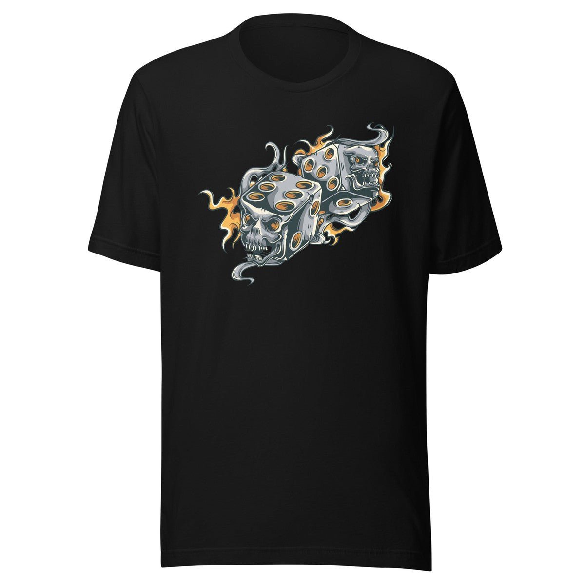 Dice Skull Unisex T-shirt