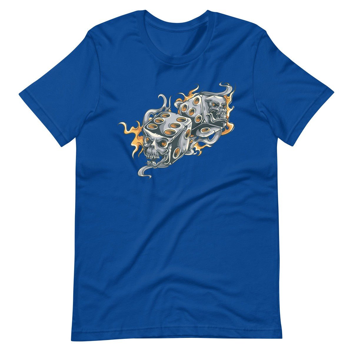 Dice Skull Unisex T-shirt