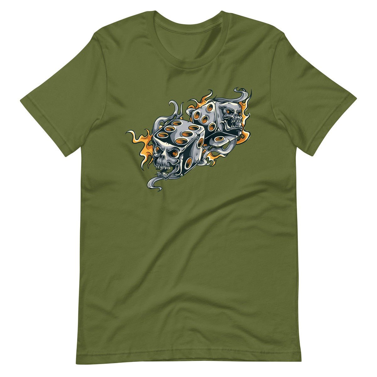 Dice Skull Unisex T-shirt