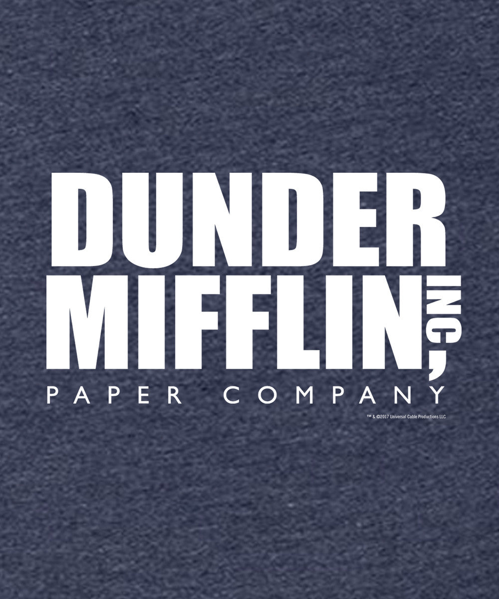 The Office Dunder Mifflin WomenÃ¢â‚¬â„¢s Vintage Tri-Blend Short Sleeve T-Shirt