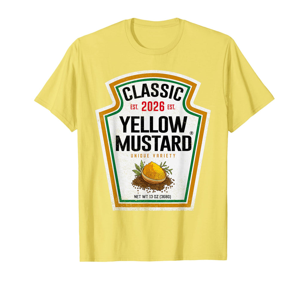 Yellow Mustard Diy Halloween Costume Matching Group Tees (1)