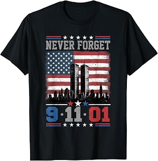 Never Forget September 11 2001 Memorial Day American Flag (1)