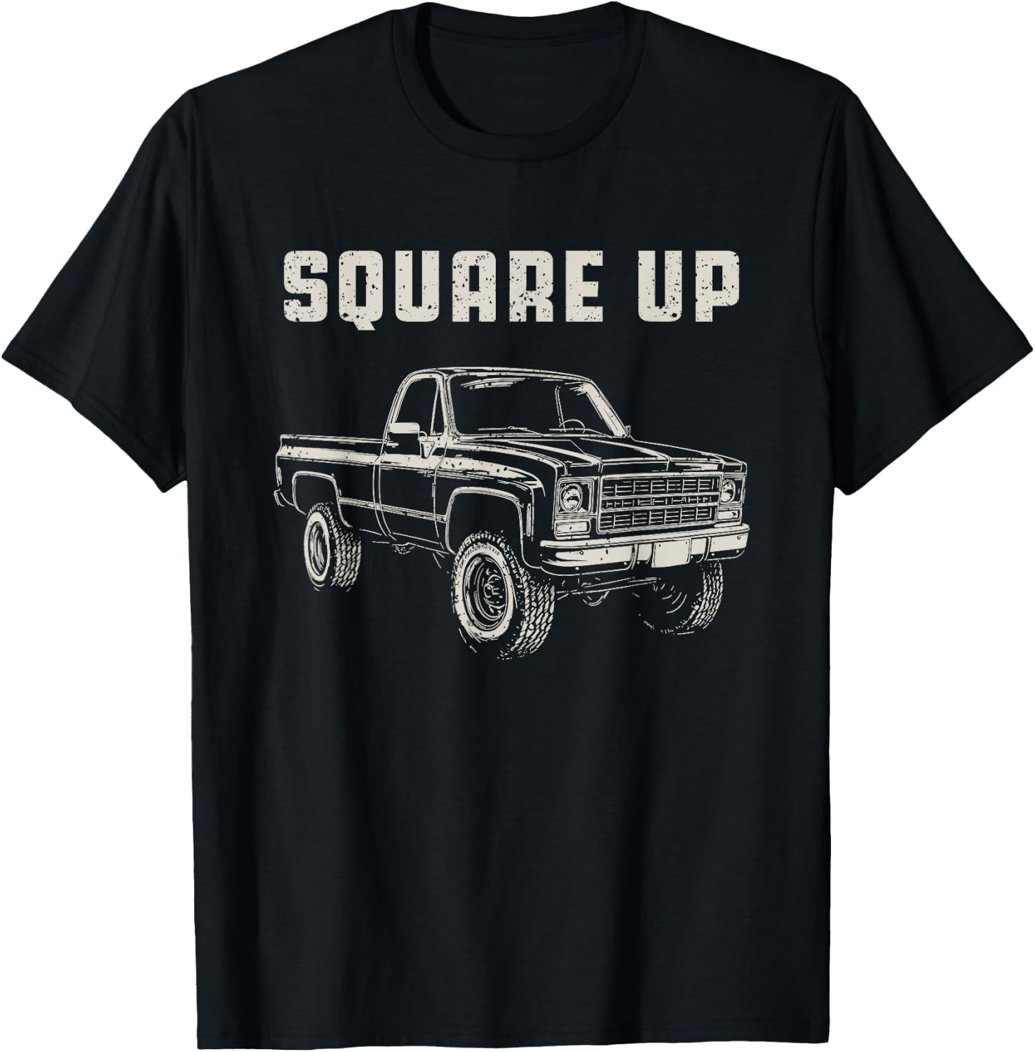 Square Squarebody Truck Unisex T-shirt, Sweatshirt, Hoodie (1)