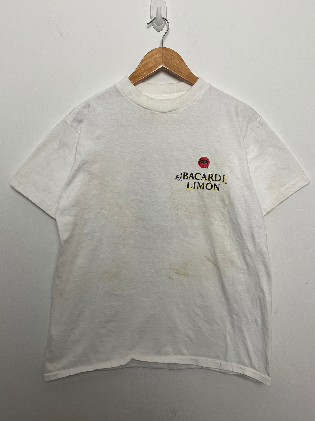 Vintage 1990s Bacardi Limon Revolutionary Citrus Spirit Rum Size Medium (3)
