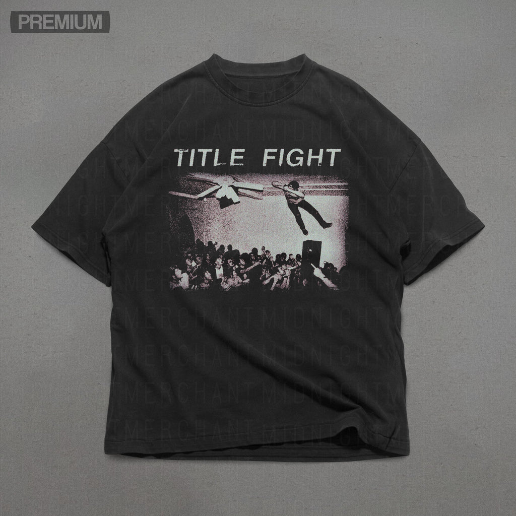 Title Fight Comfort Colors Ceiling Fan Shoegaze Band Tees Gothic Grunge Indie Band Tees (4)