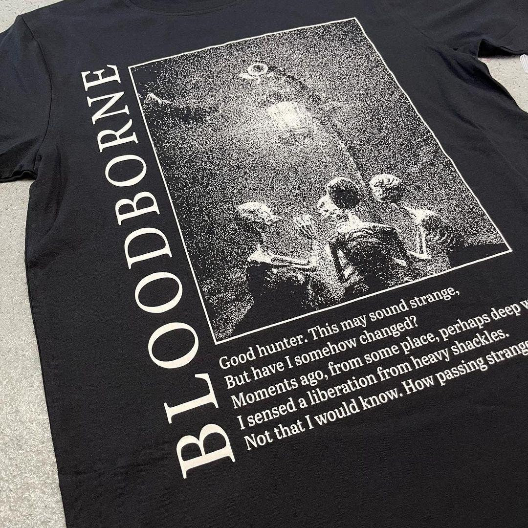 Bloodborne Hunter Lamp Messengers Unisex T-shirt, Sweatshirt, Hoodie (3)