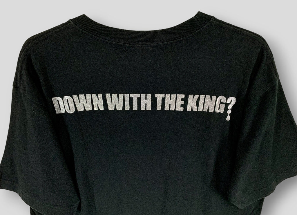 Vintage Y2k Run Dmc Beams Japanese Brand Streetcar Casual Hip Hop Rap Tees Black Large (4)