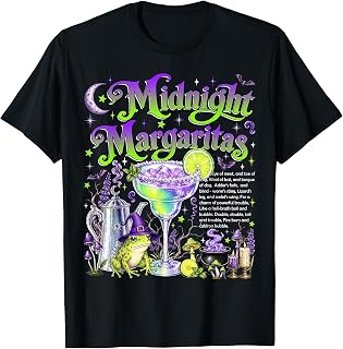 Vintage Midnight Margaritas Witch Halloween Magical Cocktail (1)