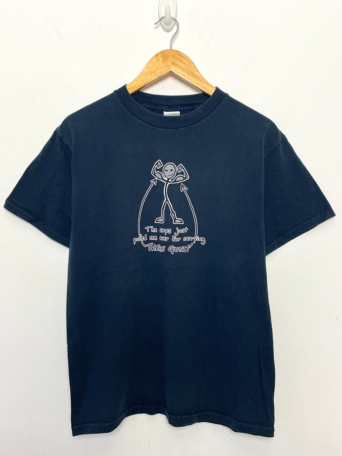 Vintage 1990s Saying Muscle Gym Workout Spell Size Medium (4)