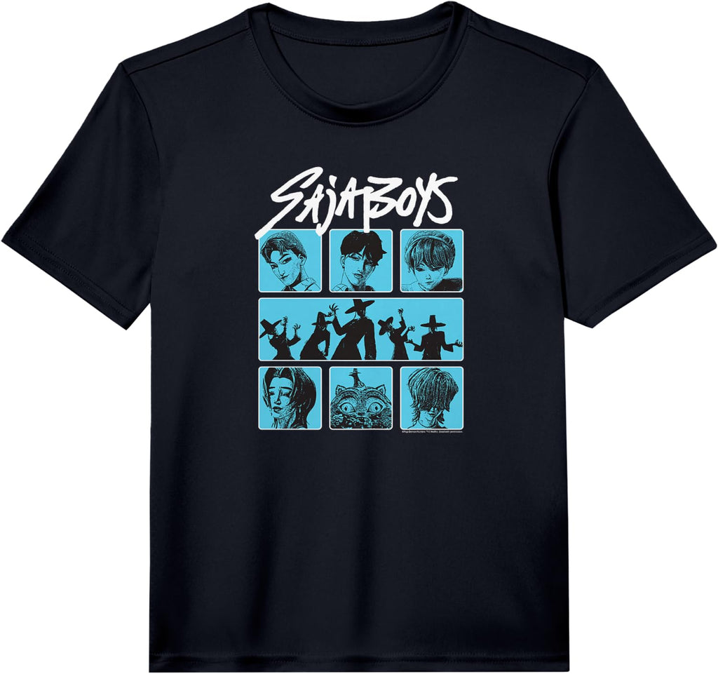 Kpop Demon Hunters Saja Demon Group Poster Performance Unisex T-shirt, Sweatshirt, Hoodie (1)