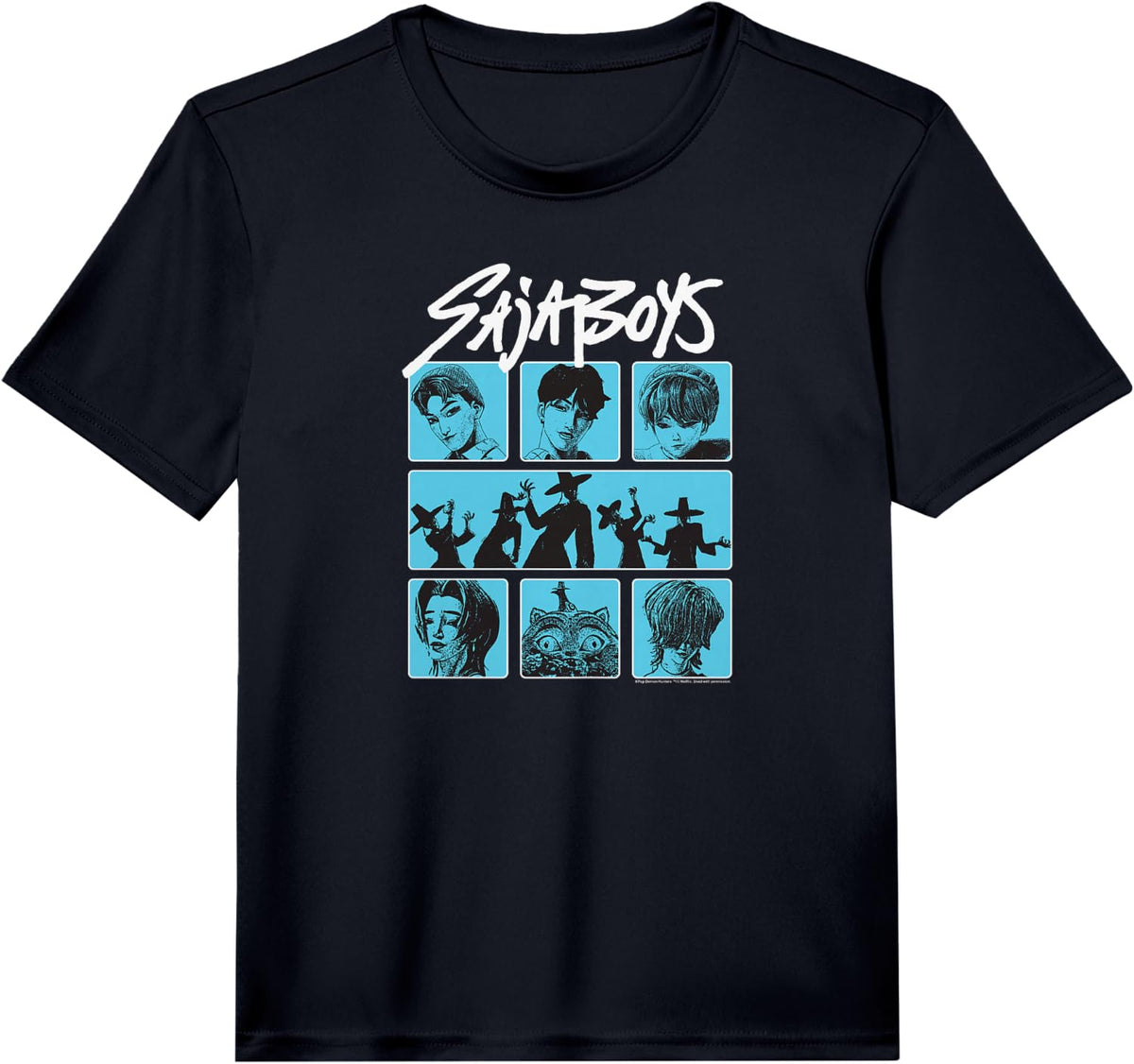 Kpop Demon Hunters Saja Demon Group Poster Performance Unisex T-shirt, Sweatshirt, Hoodie (1)
