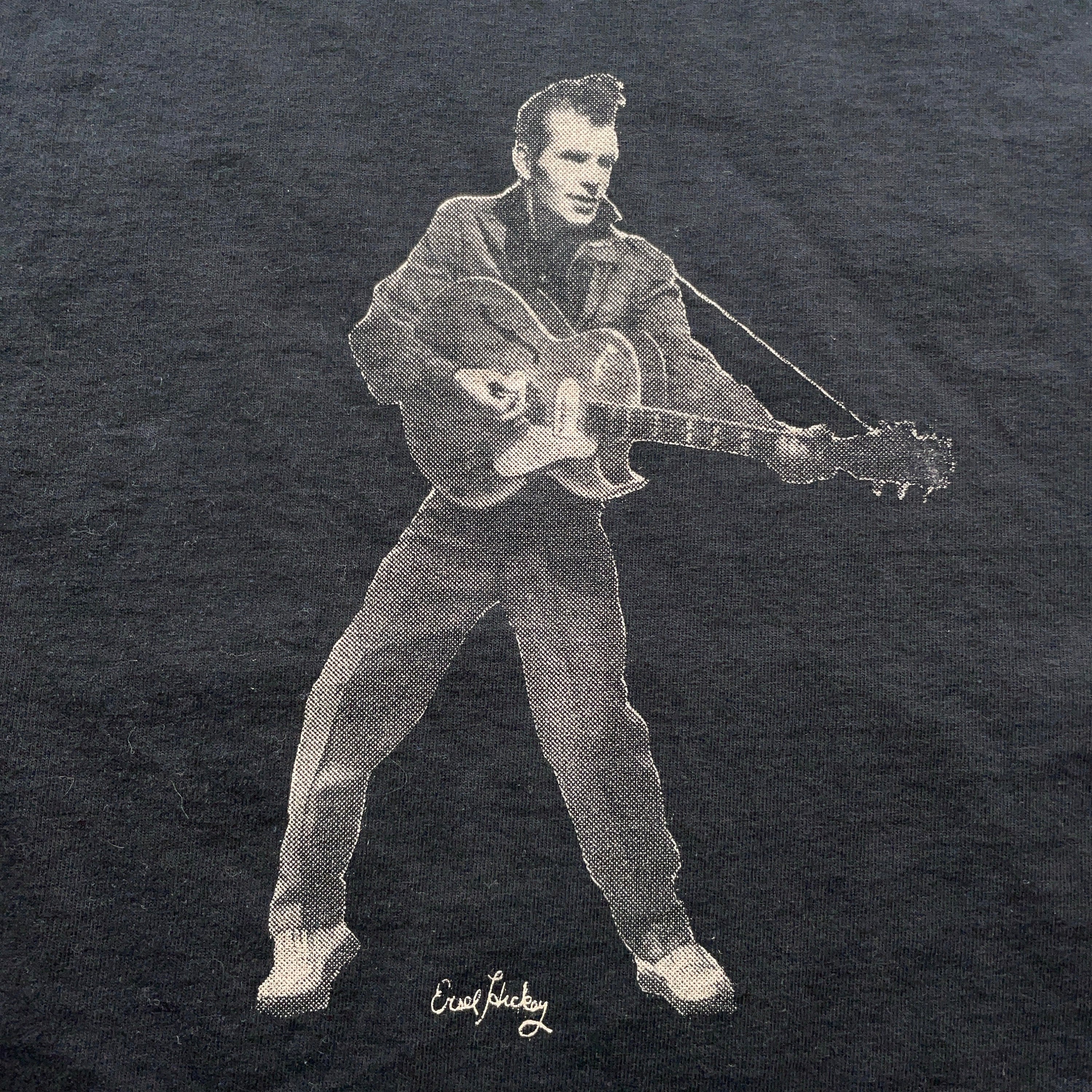 Vintage 1990s Ersel Hickey Musician Singer Single Stitch Tee Made Usa Size 3xl (2)