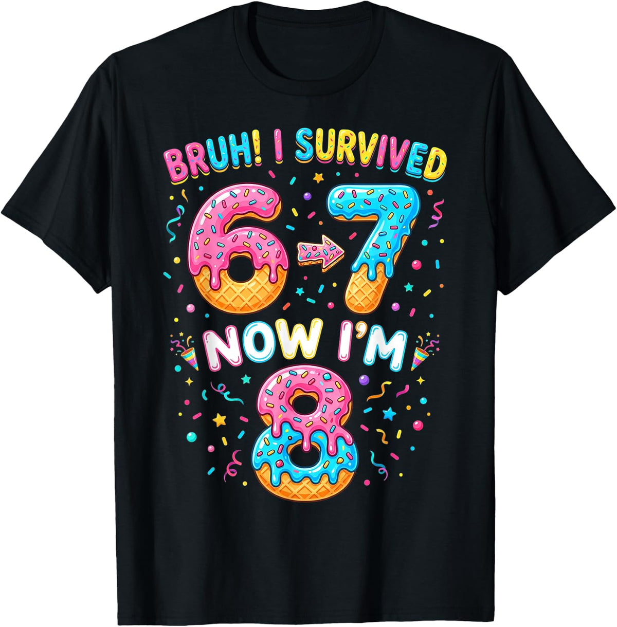 Bruh Survived Now Im Birthday Boy Girl Kid Unisex T-shirt, Sweatshirt, Hoodie (1)