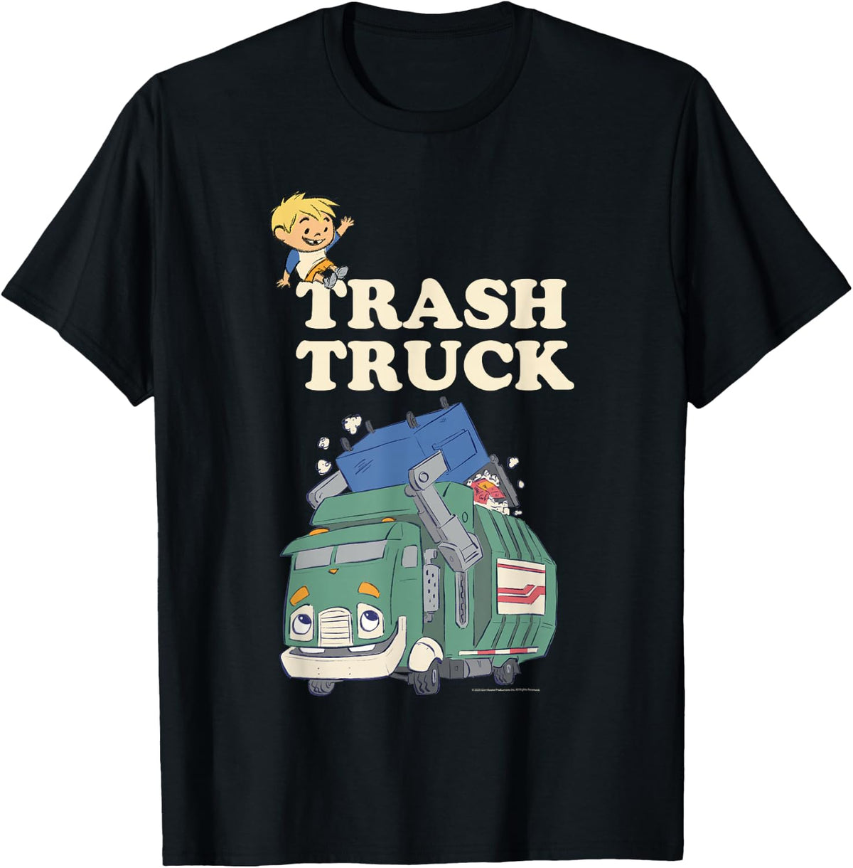 Trash Trucks Hank Happy Waving Unisex T-shirt, Sweatshirt, Hoodie (1)