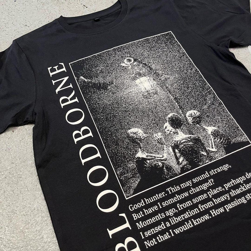 Bloodborne Hunter Lamp Messengers Unisex T-shirt, Sweatshirt, Hoodie (4)