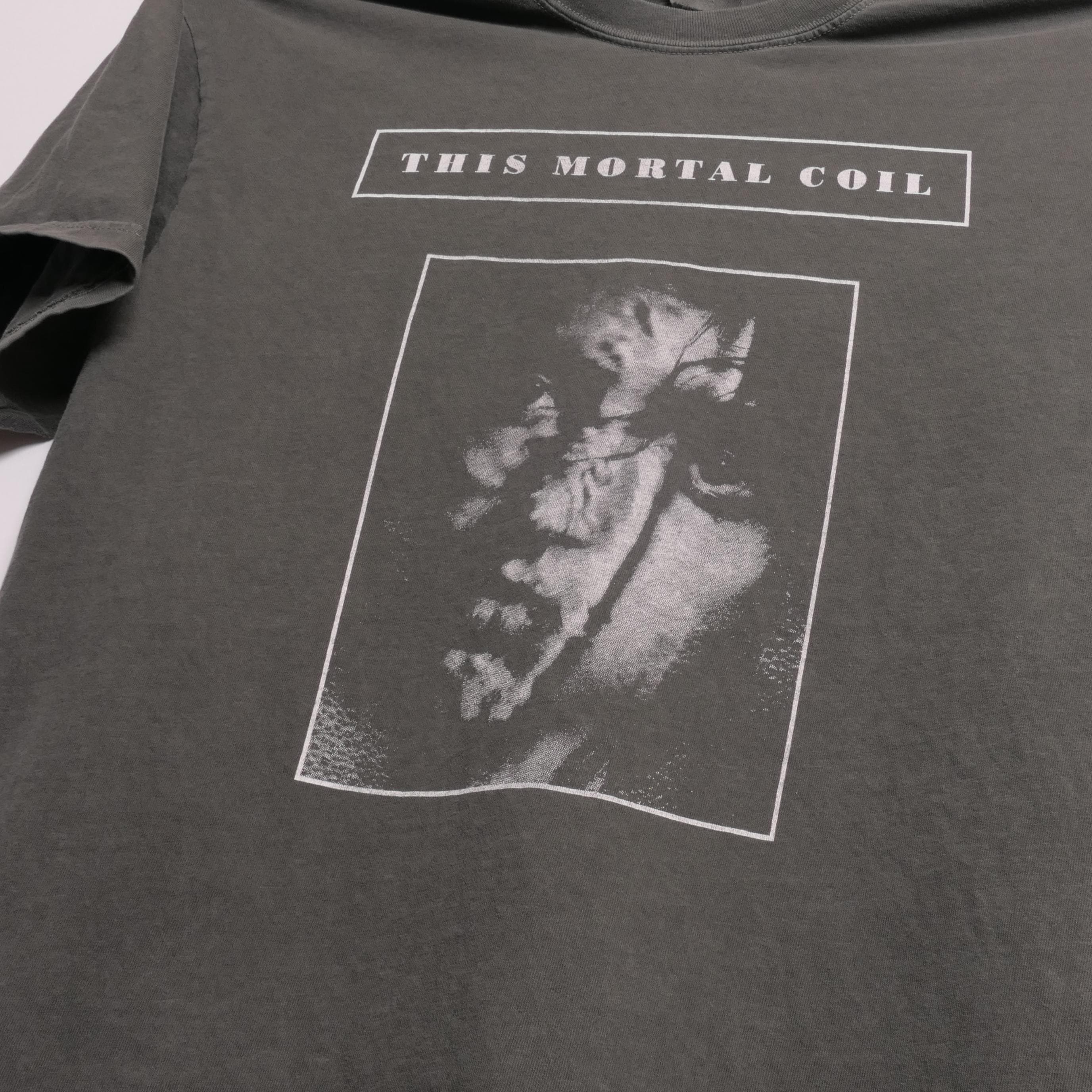 Mortal Coil Band Tee Vintage Dream Pop Goth Rock Group Cocteau Twins Members Green House It'Ll End Tears Heavyweigh Xl (4)