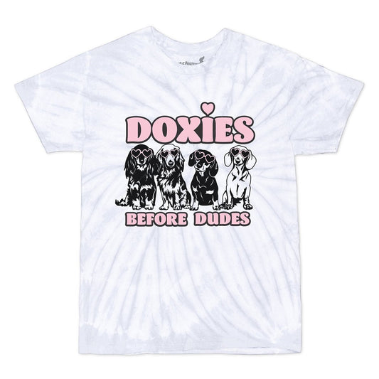 doxies before dudes unisex tee