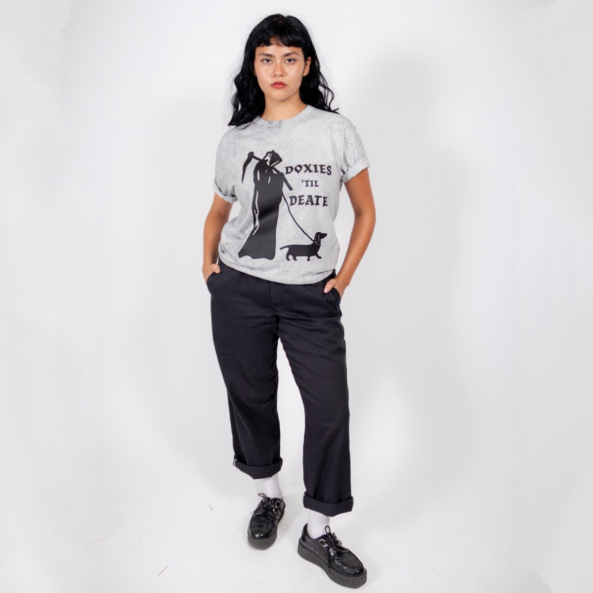 doxies 'til death unisex tee | tie-dye