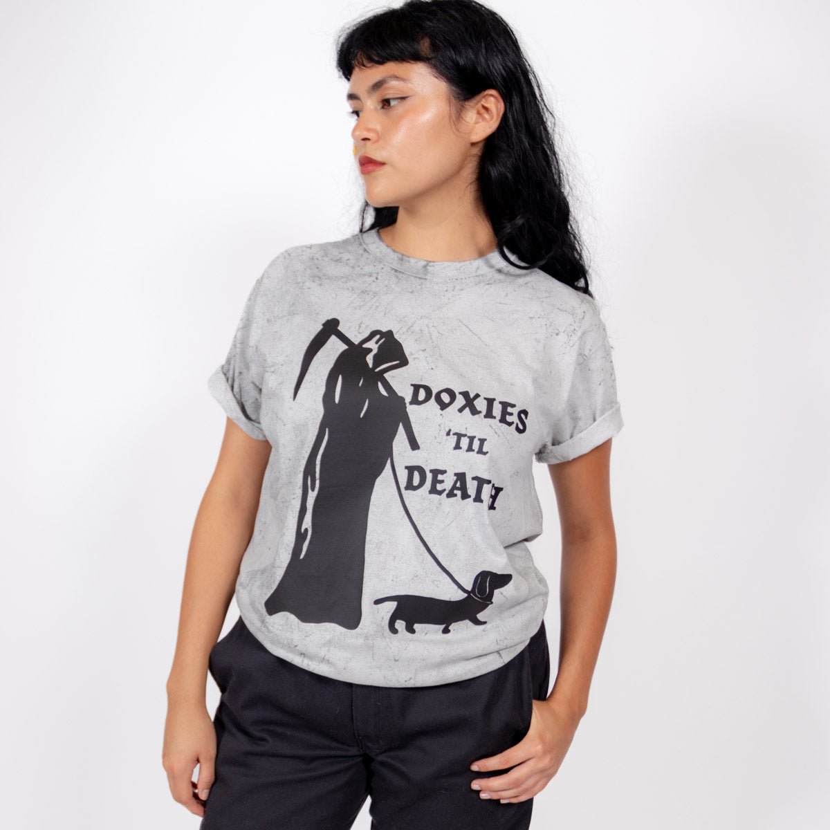 doxies 'til death unisex tee | tie-dye