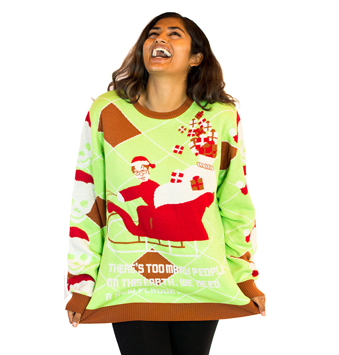 Dwight’s Plague Ugly Sweater