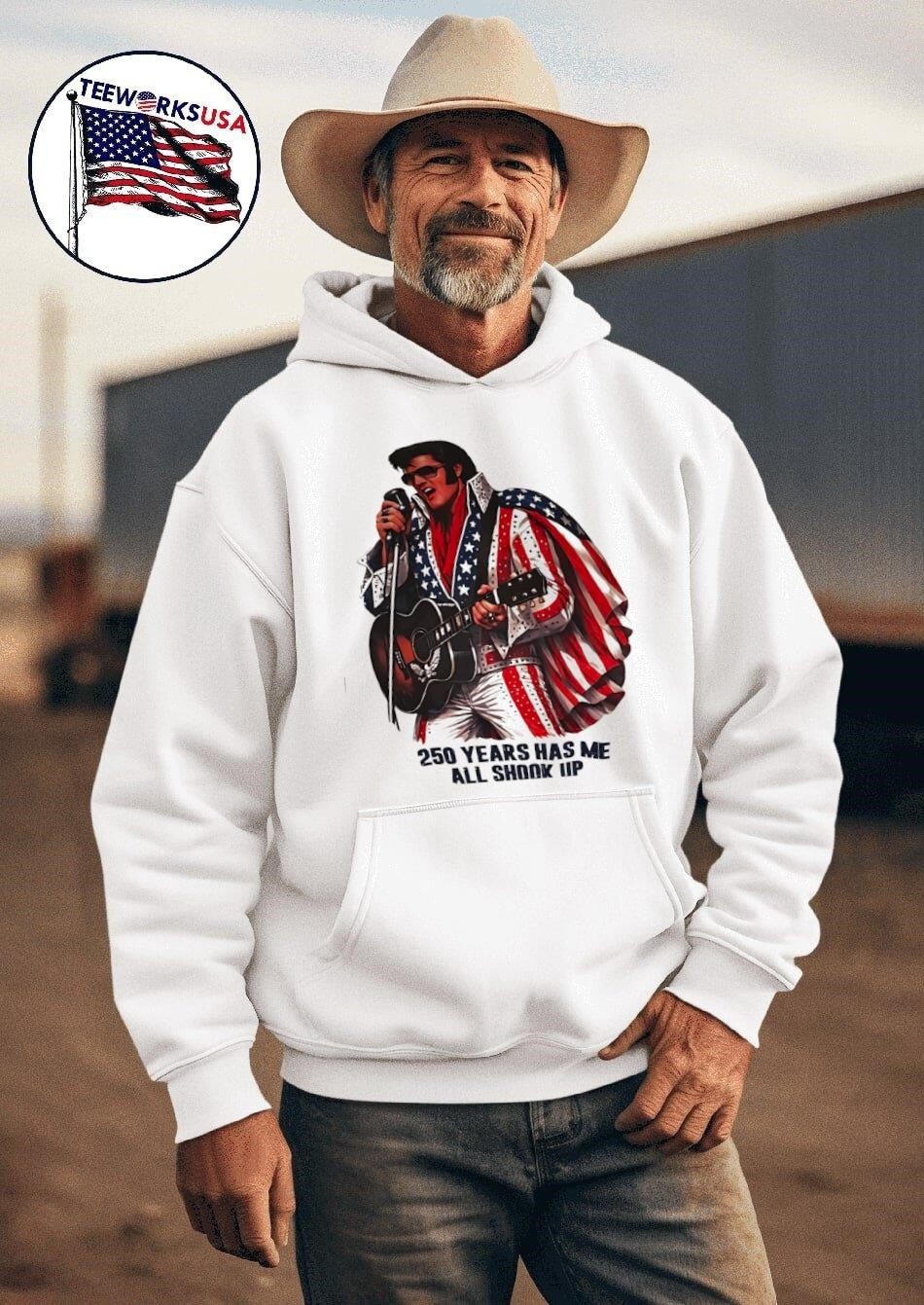 250 Years Has Me All Shook Up Elvis Presley Shirt
