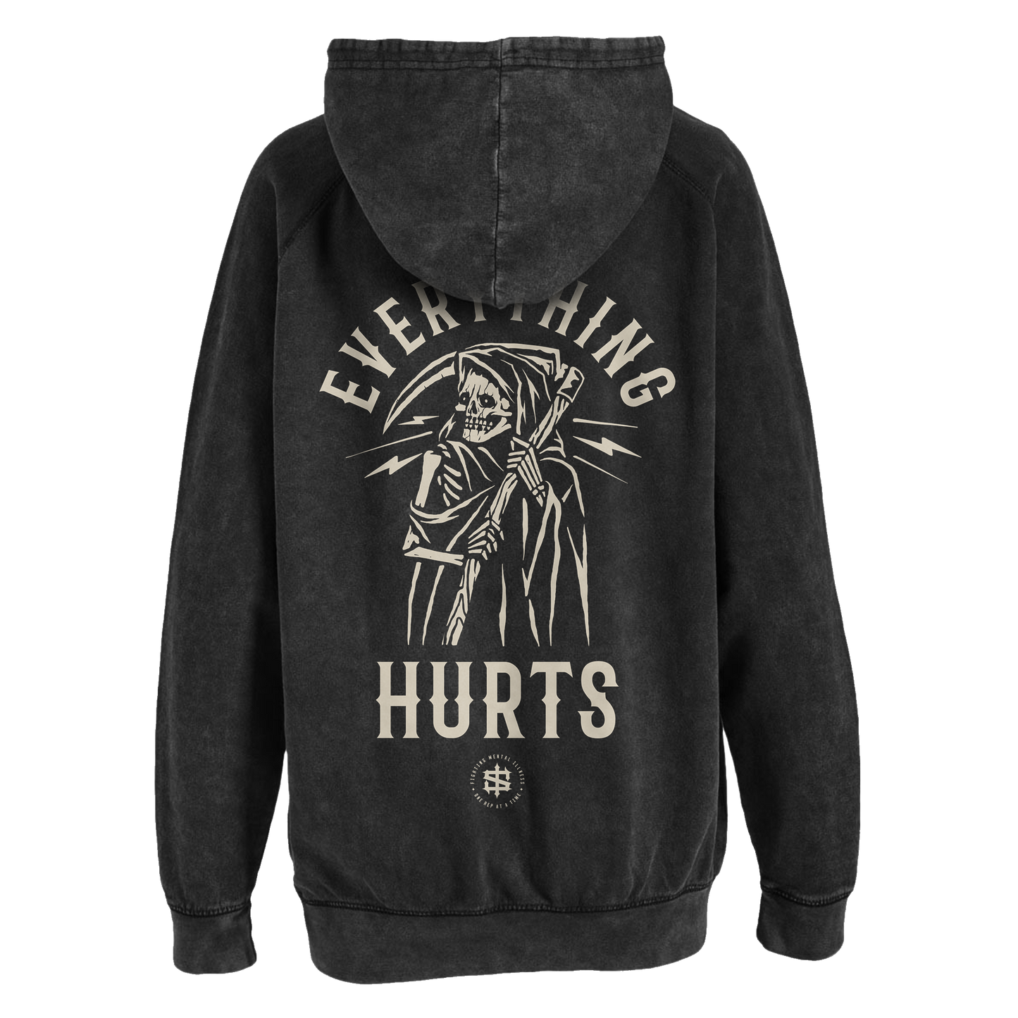 Everything Hurts Vintage Hoodie