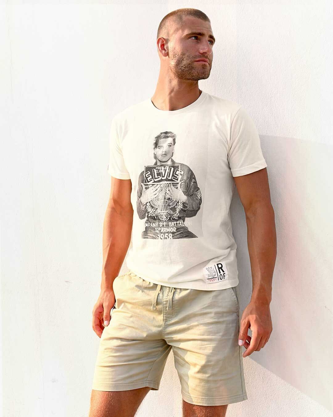 Elvis 1958 Military Photo Tee