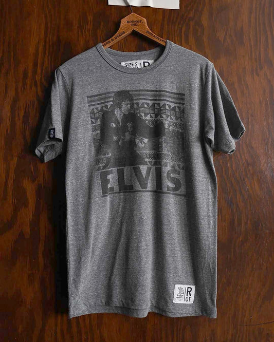 Elvis Stance Photo Grey Triblend Tee
