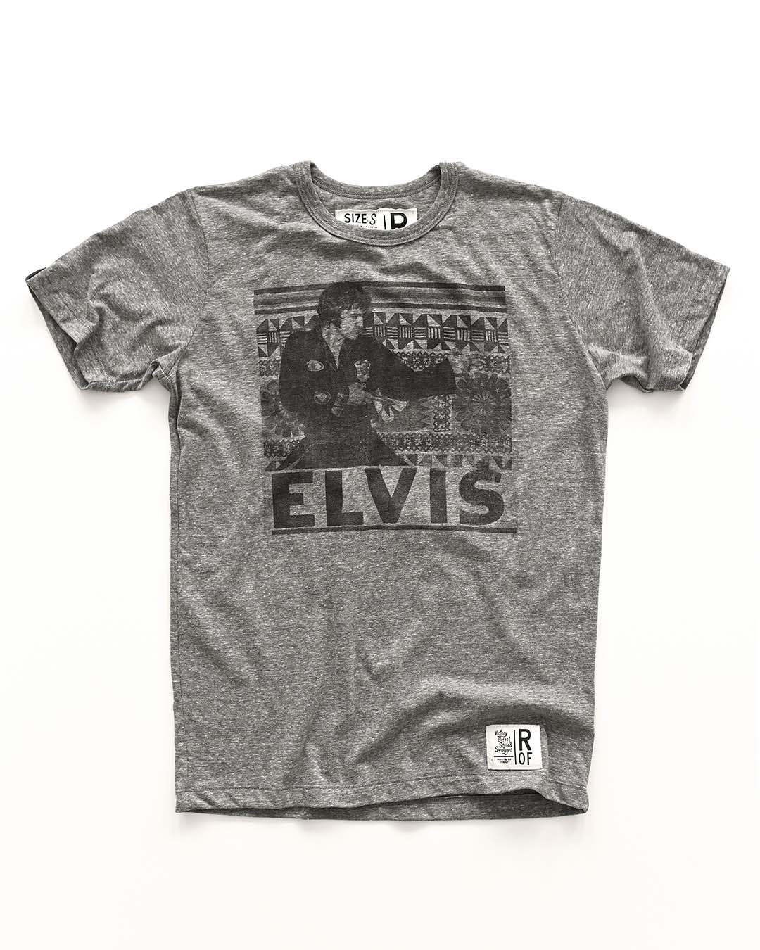 Elvis Stance Photo Grey Triblend Tee
