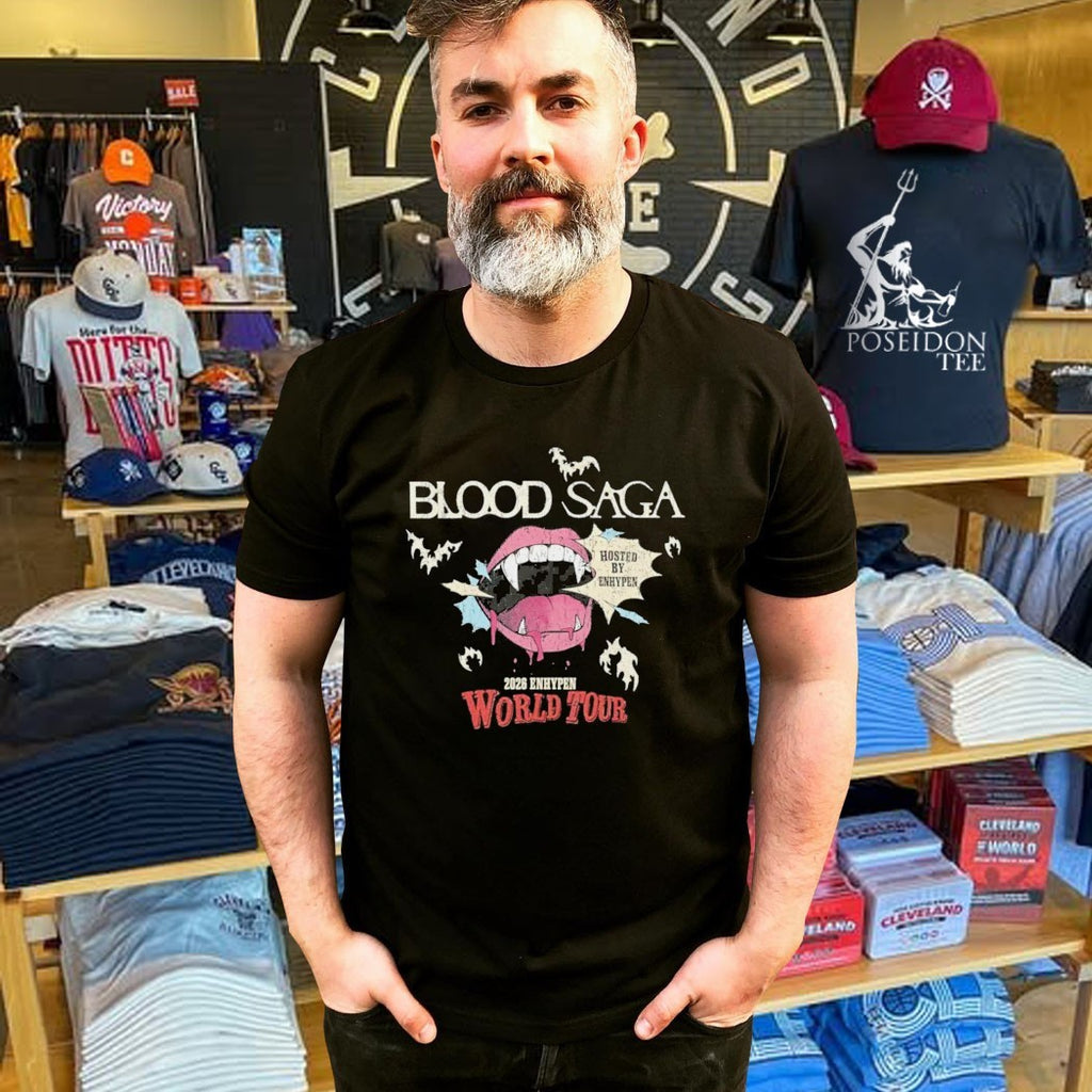 Enhypen Blood Saga World Tour T-shirt