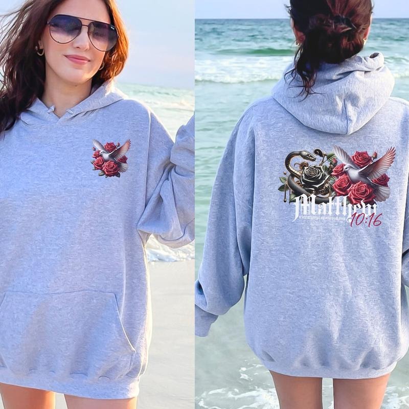 esus Hoodie, Bible Verse Sweatshirt, Aesthetic Christian Sweatshirts Cotton Womenswear T-Shirts | UrbanDripWear.com